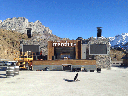 Pantallas 6 SMDe Pista Esquí Formigal Marchina de Zaragoza