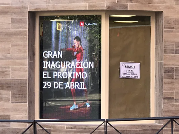 Pantalla led 6 SMDe Exterior Retail & Bolsos Móstoles Madrid