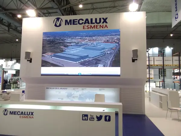 Pantalla LED P3 interior Mecalux Barcelona