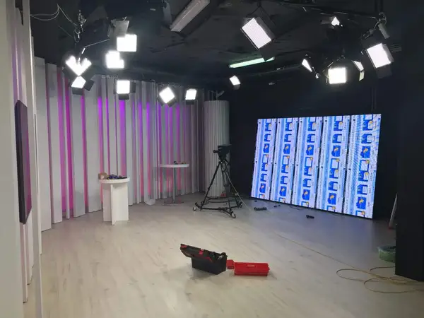 Pantalla LED P4 para escenario de televisión