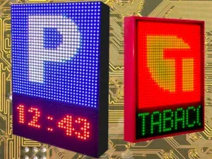 banderola p de parking y banderola led estanco