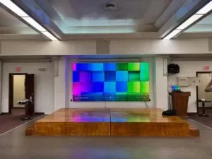 Pantallas LEDS llamativas para presentación