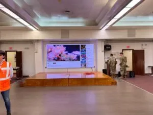 Video de alta resolución en pantalla LED