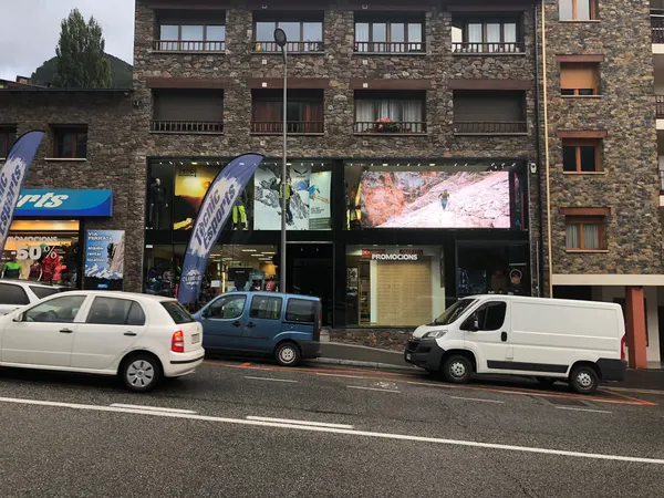 Pantalla LED P6 exterior Grup Lommi Andorra